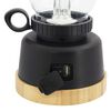 Eurotrail LED Camping Lamp Wind Bamboo Black