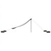 vidaXL Beach Canopy with Sand Anchors Grey 304x300 cm