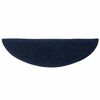 vidaXL Stair Mats Self-adhesive 15 pcs 56x17x3 cm Navy Half Round