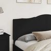 vidaXL Headboard Black Oak 100 cm Engineered wood