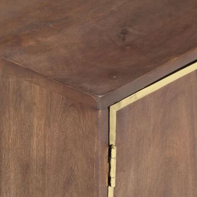 vidaXL TV Cabinet 120x30x46 cm Solid Mango Wood