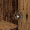 vidaXL Highboard Old Wood 29.5x34x119.5 cm Engineered Wood