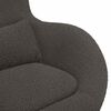 vidaXL Egg Chair Dark Grey 63 x 73 x 90 cm Fabric