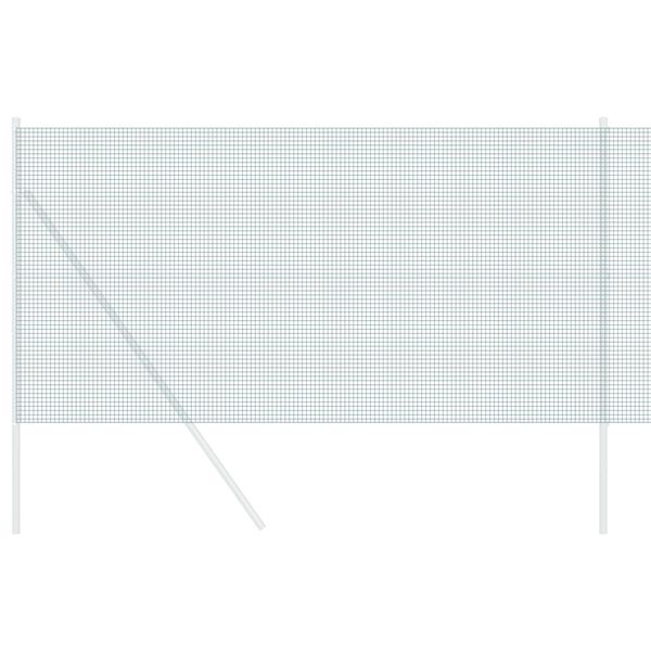 vidaXL Welded Wire Fence Green 1.4 x 10 m