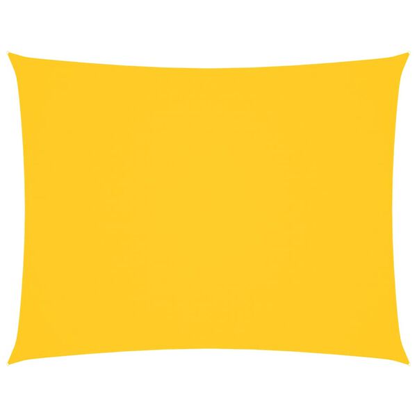 vidaXL Sunshade Sail Oxford Fabric Rectangular 3x4.5 m Yellow
