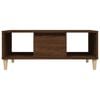 vidaXL Coffee Table Brown Oak 90x50x36,5 cm Engineered Wood