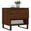 vidaXL Coffee Table Brown Oak 50x46x50 cm Engineered Wood