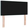 vidaXL Headboard with Headboard Dark Green 90 cm Faux Leather