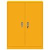 vidaXL Storage Cabinet Mustard Yellow 80 x 40 x 105 cm Steel