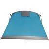 vidaXL Family Tent Tunnel 8-Person Blue Waterproof
