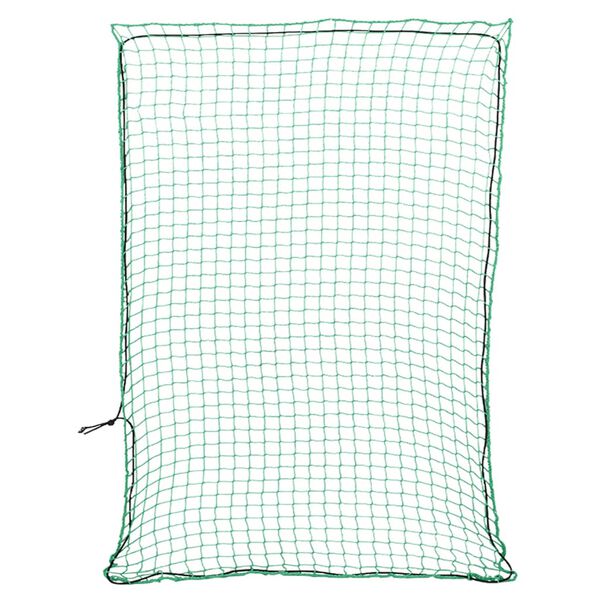 vidaXL Trailer Net with Elastic Rope Green 4x3 m PP