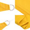 vidaXL Sunshade Sail 160 g/m² Square Yellow 4x4 m HDPE