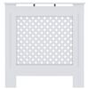 vidaXL MDF Radiator Cover White 78 cm