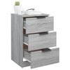 vidaXL Bedside Cabinets 2 pcs Grey Sonoma 40x36x65 cm