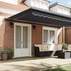 vidaXL Retractable Awning Anthracite 5x3 m Fabric and Aluminium