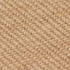 vidaXL Area Rug Jute with Latex Backing 160x230 cm Natural