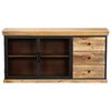 vidaXL Sideboard 150x40x75 cm Solid Mango Wood