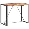 vidaXL Bar Table 140x70x110 cm Solid Acacia Wood