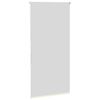 vidaXL Roller Blind Blackout Off White 80x130 cm Fabric Width 75.7 cm Polyester