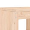 vidaXL 3 Piece Garden Bar Set Solid Wood Pine