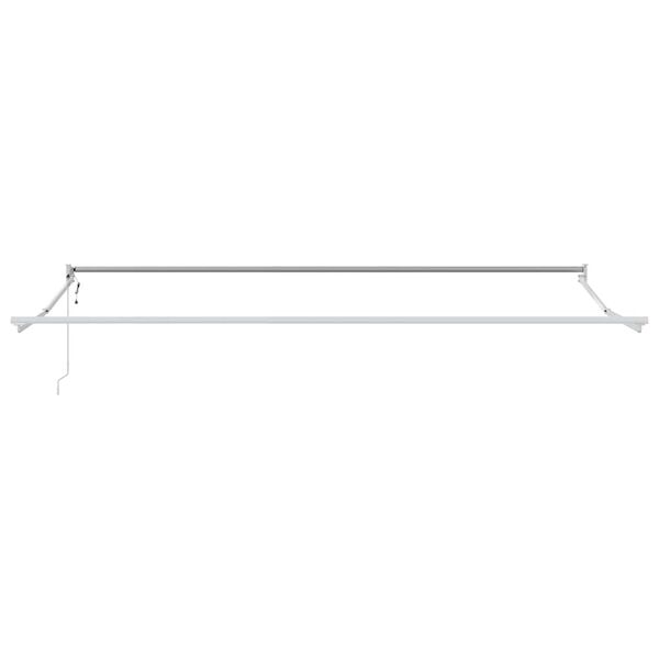 vidaXL Awning White 5 x 3 m Metal