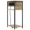 vidaXL Bedside Cabinet Sonoma Oak 41 x 28 x 76 cm Engineered Wood
