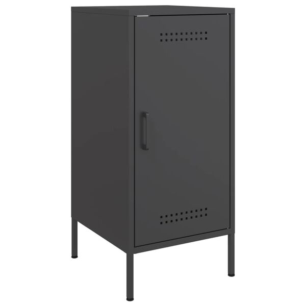 vidaXL Sideboard Black 36x39x79 cm Steel