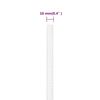 vidaXL Boat Rope Full White 10 mm 25 m Polypropylene