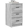 vidaXL Bedside Cabinet Grey sonoma 38 x 38 x 66 cm Engineered wood