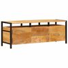 vidaXL Storage Cabinets Brown 110 x 30 x 40 cm Solid Mango Wood