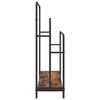 vidaXL Cloth Rack Smoked Oak 90 x 30 x 100.5 cm Engineered wood