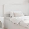 vidaXL Headboard with Headboard White 75 cm Engineered wood