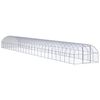vidaXL Outdoor Chicken Coop 3x24x2 m Galvanised Steel