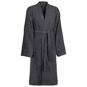 vidaXL Bathrobe KINN Anthracite XXXL Cotton