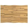 vidaXL Live Edge Table Top 90 x 40 x 3.2 cm Rectangular