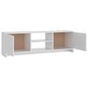 vidaXL TV Cabinet White 120x30x37.5 cm Engineered Wood
