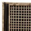 vidaXL Cushion Box with Storage Beige 50 x 50 x 50 cm Poly Rattan