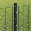 vidaXL Fence Post 5 pcs Green 120 cm Steel