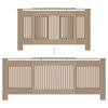 vidaXL MDF Radiator Cover 205 cm