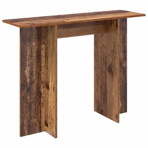vidaXL Console Table Old Wood 100 x 30 x 75 cm Engineered Wood