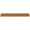 vidaXL Garden Raised Bed 482x100x36 cm Corten Steel
