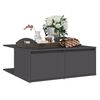 vidaXL Coffee Table Grey 80x80x31 cm Engineered Wood