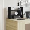 vidaXL Desk Organiser Black 38.5x17x39 cm Engineered wood