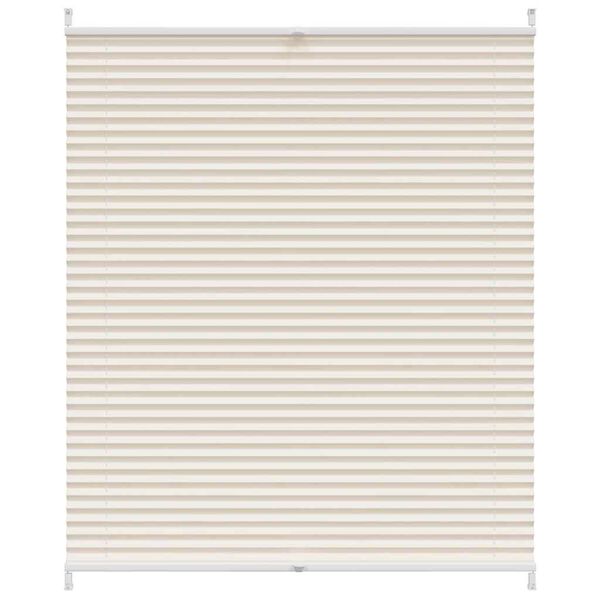 vidaXL Plisse Blind 110x150cm Cream