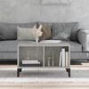 vidaXL Coffee Table Concrete Grey 60x50x36.5 cm Engineered Wood