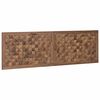 vidaXL Headboard Natural Solid-Teak