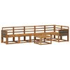 vidaXL Outdoor Sofa Set 7 pcs Natural Solid Acacia Wood