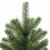 vidaXL Artificial Christmas Tree with 300 LEDs Green 210 cm PE and PVC