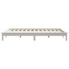 vidaXL Bed Frame without Mattress White Super King Size Solid Wood