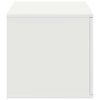 vidaXL Storage Cabinet 2 pcs White 127 x 41 x 40 cm Engineered Wood